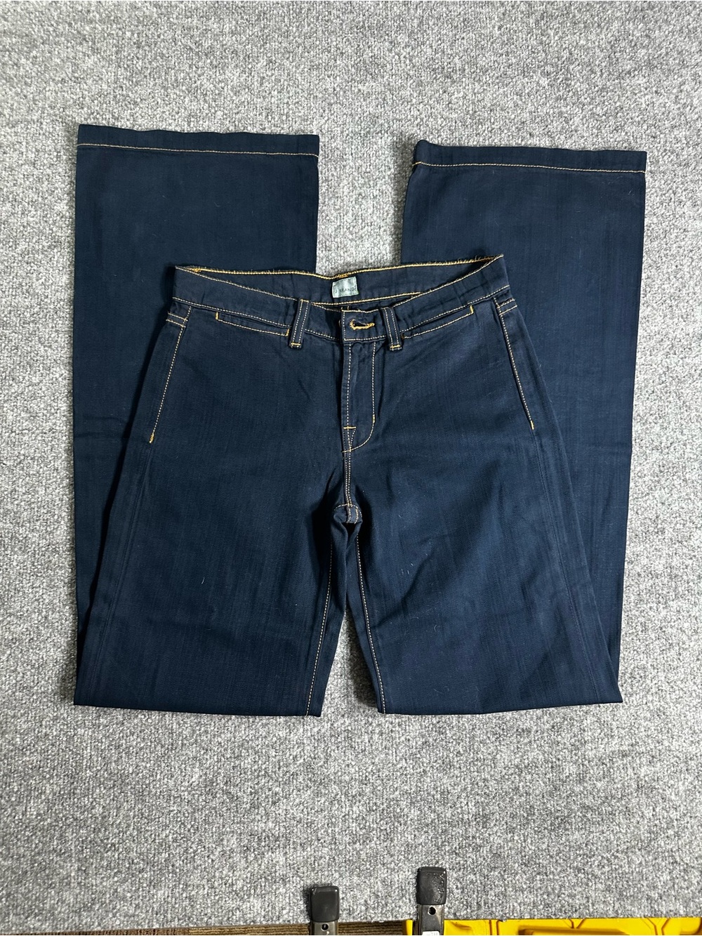 J. Brand Flared Leg Low Rise Made In USA Womens Jeans